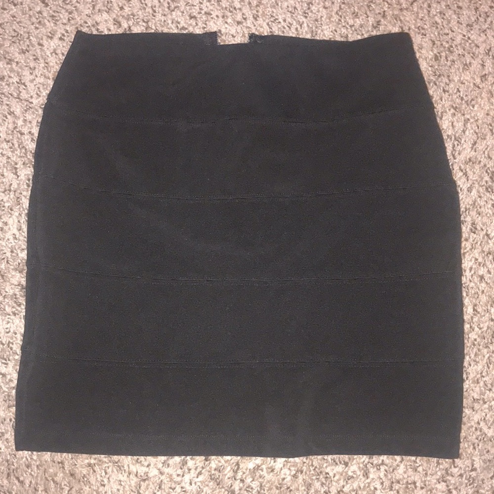 Black body con mini skirt